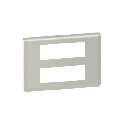   LEGRAND 079336L Program Mosaic 2x6 modular frame, horizontal, aluminum