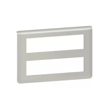LEGRAND 079337L Program Mosaic 2x8 modulos keret, alumínium
