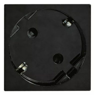 LEGRAND 079355L Program Mosaic 2P+F dugalj csatlakozóaljzat 45°-ban elforgatott, fekete