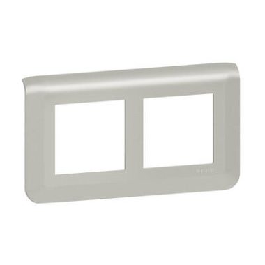 LEGRAND 079364L Program Mosaic 2x2 modulos keret, vízszintes, alumínium