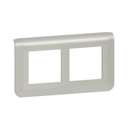   LEGRAND 079364L Program Mosaic 2x2 modulos keret, vízszintes, alumínium