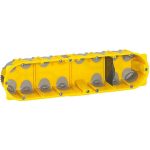 LEGRAND 080024 Batibox süllyesztődoboz négyes doboz, gumis, 40 mm