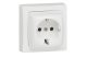 LEGRAND 086029 Oteo 2P+F dugalj csatlakozóaljzat, 16 A - 250 V~, fehér RAL 9010