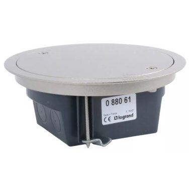 LEGRAND 088061 IP66-os padlódoboz, levehető fedővel, rozsdamentes acél borítással, 4 modul befogadására