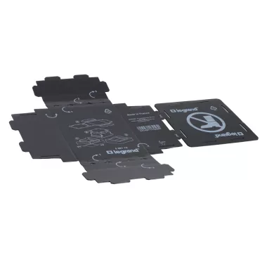 LEGRAND 088170 Süllyesztődoboz betonpadlóba 12 modulos padlódobozhoz, műanyag