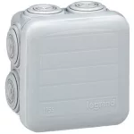   LEGRAND 092005 Plexo 55 négyzet alakú szerelődoboz 65×65×40 mm, 7 bemenet