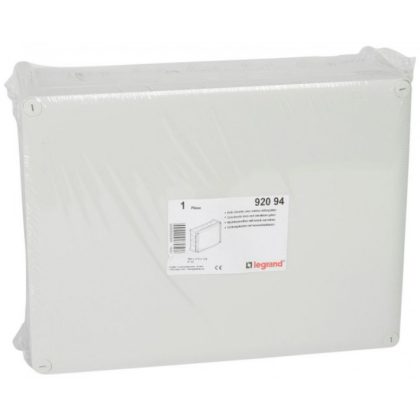   LEGRAND 092094 Plexo box rectangular, 360 × 270 × 124 mm, gray
