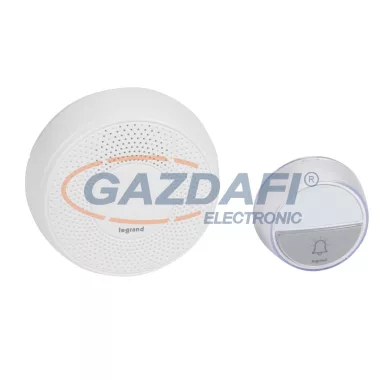LEGRAND 094252 Vezeték nélküli csengő STANDARD szett fehér elemes