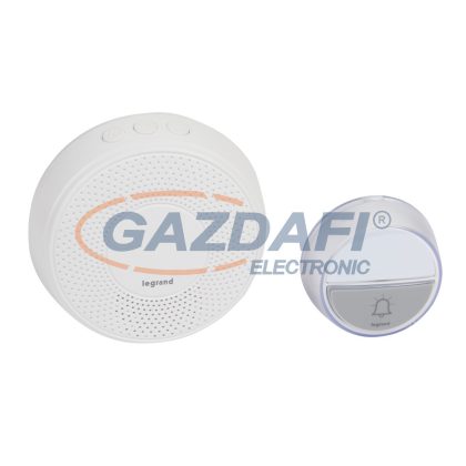   LEGRAND 094254 Vezeték nélküli csengő STANDARD szett fehér 230V-os