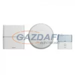   LEGRAND 094272 Vezeték nélküli csengő PRÉMIUM twin szett fehér elemes