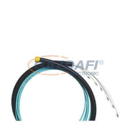   LEGRAND 132007  optikai fali kábel OM3 beltéri 6 üvegszál LSZH (LSOH) 2x 6xSC szimplex pigtail-ekkel szerelve 70 méter kis dobon LCS3