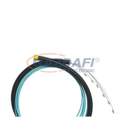   LEGRAND 132020  optikai fali kábel OM3 beltéri 6 üvegszál LSZH (LSOH) 2x 6xSC szimplex pigtail-ekkel szerelve 200 méter nagydobon LCS3