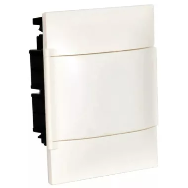 LEGRAND 134148 PractiboxS flush-mounted distributor (650°C), with white door, protective ground and neutral distribution terminal, 1 row 8 modules LEGRAND 134148 PractiboxS flush-mounted distributor (650°C), with white door, protective ground and neutral distribution terminal, 1 row 8 modules