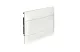 LEGRAND 135141 PractiboxS téglafalba süllyeszthető kiselosztó(650°C), fehér ajtóval, védőföld és nulla elosztókapoccsal, 1 sor 12 modul