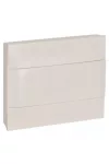 LEGRAND 135201 PractiboxS external distributor (650°C), with white door, protective ground and neutral distribution terminal, 1 row 12 modules