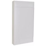   LEGRAND 135204 PractiboxS external distributor (650°C), with white door, protective earth and neutral distribution terminal, 4 rows 12 modules