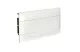 LEGRAND 137166 PractiboxS flush-mount distribution board in plasterboard (850°C), with white door, protective ground and neutral distribution terminal, 1 row 18 modules LEGRAND 137166 PractiboxS flush-mount distribution board in plasterboard (850°C), with white door, protective ground and neutral distribution terminal, 1 row 18 modules