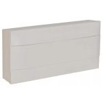   LEGRAND 137205 PractiboxS falon kívüli kiselosztó(650°C), fehér ajtóval, védőföld és nulla elosztókapoccsal, 1 sor 22 modul