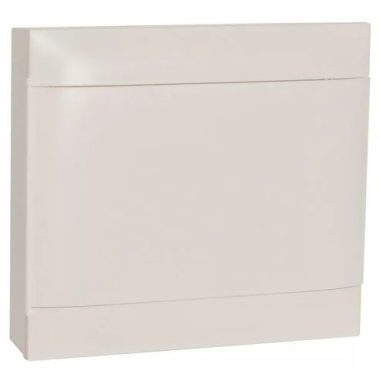 LEGRAND 137207 PractiboxS external distributor (650°C), with white door, protective ground and neutral terminal, 2 rows 18 modules