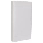   LEGRAND 137209 PractiboxS external distributor (650°C), with white door, protective ground and neutral terminal, 4 rows 18 modules