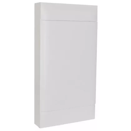   LEGRAND 137209 PractiboxS external distributor (650°C), with white door, protective ground and neutral terminal, 4 rows 18 modules