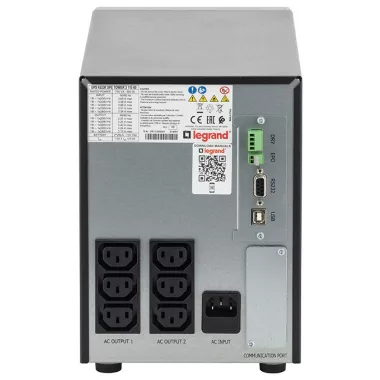 LEGRAND 311060 LEGRAND KEOR SPE 750 VA BEM: C14 KIM: 6xC13 USB/RS232/SNMP vonali interaktív, tisztán szinuszos szünetmentes torony(UPS)