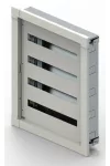 LEGRAND 337224 XL3 S 160 4 row 96 mod metal recessed pre-assembled distribution cabinet