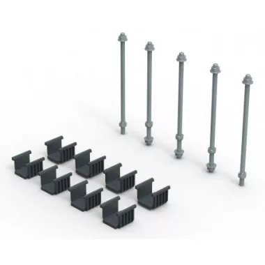 LEGRAND 339924 XL3 S 4000 Réz/Alu gyűjtősíntartók egymáshoz rögzítéséhez