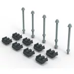   LEGRAND 339938 XL3 S 4000 gyűjtősíntartó készlet lapos réz sínhez 50x10-60x10mm