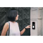   LEGRAND 343093 Bticino Linea 3000 SCS buszos 2 vezetékes kaputelefon kiegészítő videó kaputábla 1 v. 2 lakásos beépített proximity olvasóval fekete