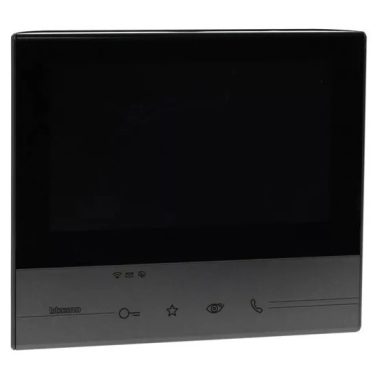 LEGRAND 344643 Classe 300X13E Wi-Fi kaputelefon beltéri egység, sötét ezüst