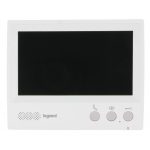 LEGRAND 369585 4-vezetékes színes videó kaputelefon kiegészítő 7"-os beltéri egység, kihangosított