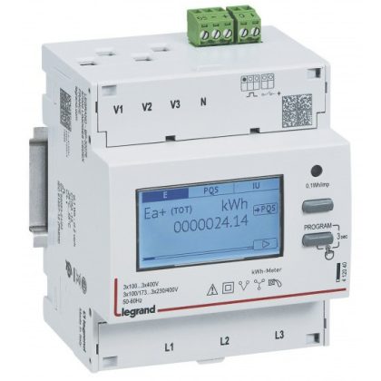   LEGRAND 412042 EMDX3 energy meter with pulse output 3F 5A MID
