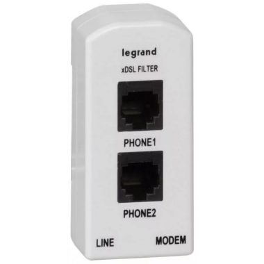 LEGRAND 413200 otthoni hálózatok TEL/ADSL fogadó készlet