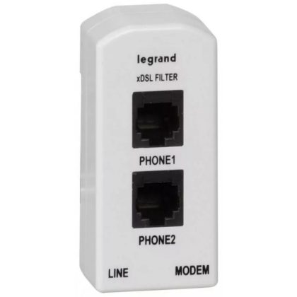 LEGRAND 413200 otthoni hálózatok TEL/ADSL fogadó készlet
