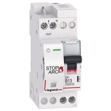 LEGRAND 415921 DX3 Stop Arc Íveszárlat érzékelő kismegszakító B13 6000A alsó betáp BIC