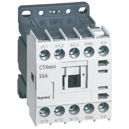 LEGRAND 417141 CTX3 Mini industrial contactor 4P 16A 24V DC