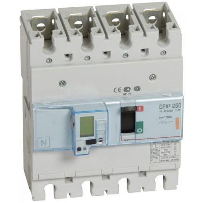   LEGRAND 420315 DPX3 250 100A 4P S2 25kA compact circuit breaker