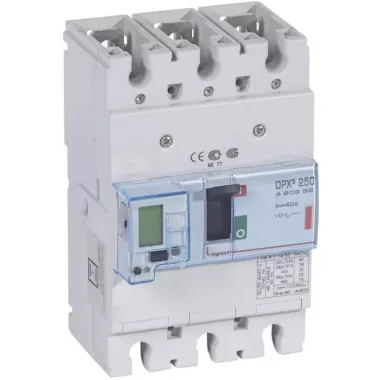LEGRAND 420522 DPX3 250 40A 3P SG 36kA kompakt megszakító LEGRAND 420522 DPX3 250 40A 3P SG 36kA kompakt megszakító