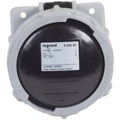 LEGRAND 555592 P17 Tempra Pro Dafb-633k06 mT500V IP67 döntött aljzat