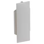   LEGRAND 603819 DLP cover element snap-on cable channel for 45 mm cover, aluminum (PVC)