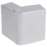   LEGRAND 603830 DLP external elbow element for snap-on cable channel, adjustable internal angle: 80 -120°, 130 x 50 mm, aluminum