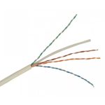   LEGRAND 632725 LEGRAND wall cable copper Cat6 unshielded (U/UTP) 4 pairs (AWG24) LSZH (LSOH) white Eca 305m-cardboard box Linkeo
