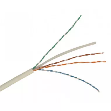 LEGRAND 632725 LEGRAND fali kábel réz Cat6 árnyékolatlan (U/UTP) 4 érpár (AWG24) LSZH (LSOH) fehér Eca 305m-kartondoboz Linkeo