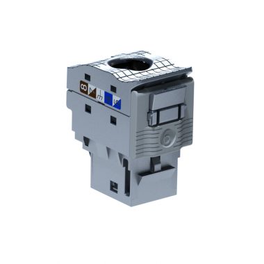 LEGRAND 632907 LEGRAND RJ45 Keystone port Cat6 árnyékolt (STP) szerszámmentes 250Mhz 1Gigabit LinkeoC