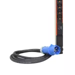 LEGRAND 646023 LEGRAND intelligens elosztósor(iPDU) 0U mérős és kapcsolós KIM: 21xC13 + 3xC19 reteszelhető TÁP: ipari 2P+F 32A 7,4 kW LCS3