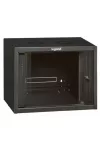 LEGRAND 646205 fali rackszekrény 19'' 21U MAG: 1022 SZÉL: 600 MÉLY: 400 antracit egyrészes üvegajtós készre szerelet MAX: 63 kg Linkeo