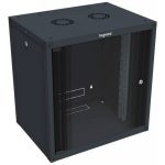   LEGRAND 646255 fali rackszekrény 19'' 21U MAG: 1022 SZÉL: 600 MÉLY: 450 antracit egyrészes üvegajtós lapraszerelt MAX: 63 kg Linkeo