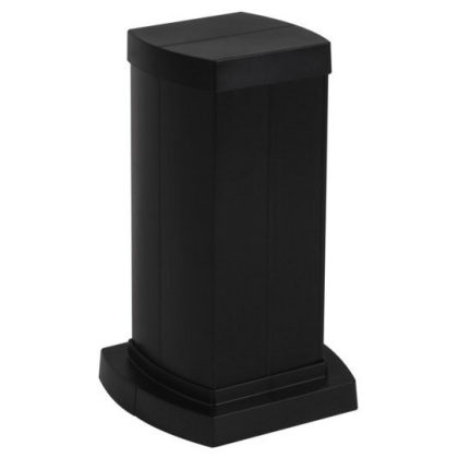   LEGRAND 653042 Snap-in mini-post, 4 compartments, 0.3m, black