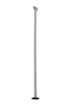 LEGRAND 653065 Ovaline set, through-ceiling feeding, for 2-compartment mini column and 1-compartment universal column, black